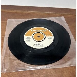 Danny Williams, Love Me / When You‎ Were Mine 7" Vinyl 45 Record 1967 Deram
